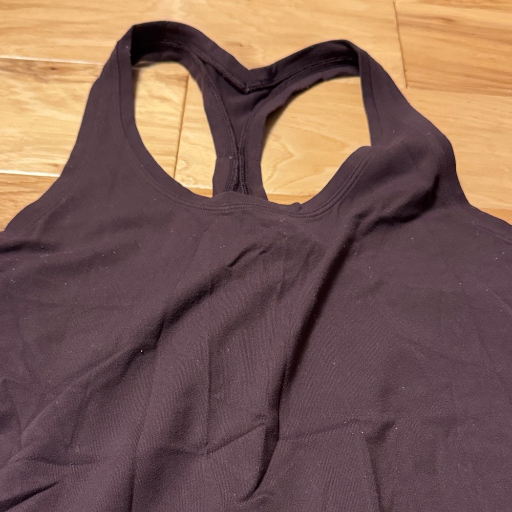 Lululemon Cool Racerback Maroon - Picture 3 of 3